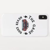 Het spel eindigt nooit Case-Mate iPhone case (Achterkant (horizontaal))