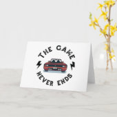 Het spel eindigt nooit kaart (Gele Bloem)