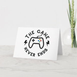 Het spel eindigt nooit kaart