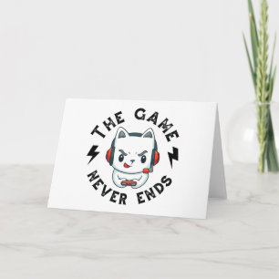 Het spel eindigt nooit kaart