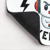 Het spel eindigt nooit muismat (Hoek)