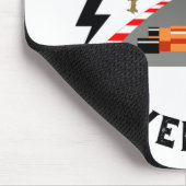 Het spel eindigt nooit muismat (Hoek)