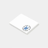 Het spel eindigt nooit post-it® notes (Schuin)