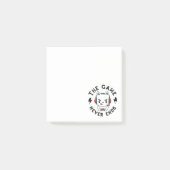 Het spel eindigt nooit post-it® notes (Voorkant)
