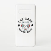 Het spel eindigt nooit samsung galaxy hoesje (Achterkant)