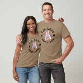 Het spel eindigt nooit t-shirt (Unisex)