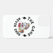 Het spel eindigt nooit voor eenhoorns Case-Mate iPhone case (Achterkant (horizontaal))