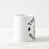 Het spel eindigt nooit voor Unicorns Koffiemok (Center)