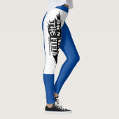 Het spel /Field 2 Blauw van de eigenaar Leggings (Rechts)