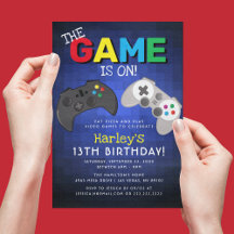 Het spel is aan! | Video Game Birthday