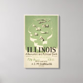 Het spel is gebaseerd op de American Guide Series  Canvas Afdruk (Voorkant)