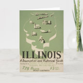 Het spel is gebaseerd op de American Guide Series  Kaart (Voorkant)