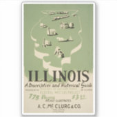 Het spel is gebaseerd op de American Guide Series  Sticker (Voorkant)