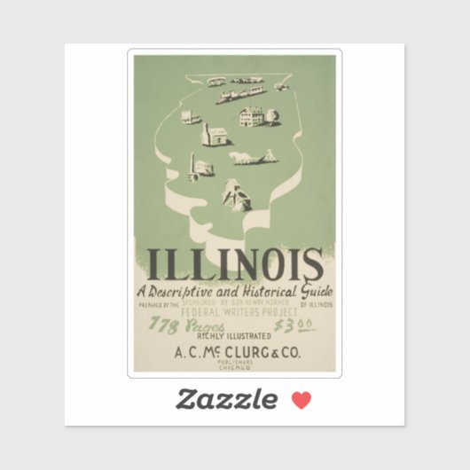 Het spel is gebaseerd op de American Guide Series  Sticker (Vel)