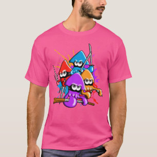 Het spel is gebaseerd op de Teenage Splatter Ninja T-shirt