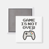 Het spel is nog niet voorbij magneet (Voorkant / Achterkant)