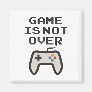 Het spel is nog niet voorbij magneet