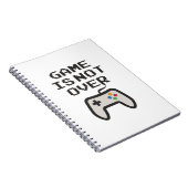 Het spel is nog niet voorbij notitieboek (Rechterzijde)