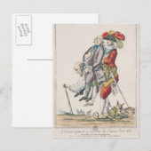 Het spel moet snel eindigen briefkaart (Voorkant / Achterkant)