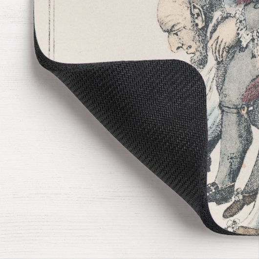 Het spel moet snel eindigen muismat (Hoek)