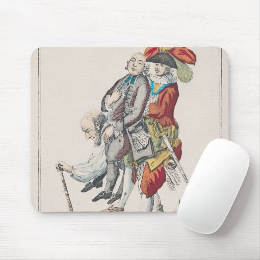 Het spel moet snel eindigen muismat (Met muis)