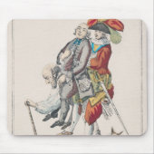 Het spel moet snel eindigen muismat (Voorkant)