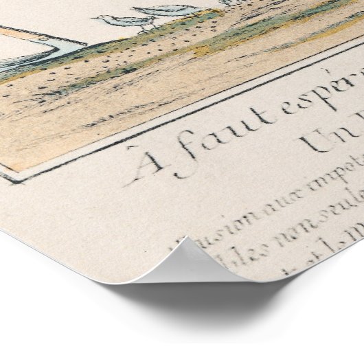 Het spel moet snel eindigen poster (Hoek)