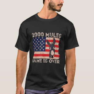 Het spel van 2000 Mules gaat over eerlijke verkiez T-shirt