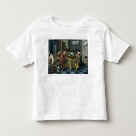 Het spel van Backgammon Kinder Shirts (Voorkant)