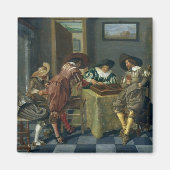 Het spel van Backgammon Magneet (Voorkant)