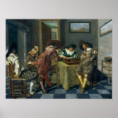 Het spel van Backgammon Poster (Voorkant)