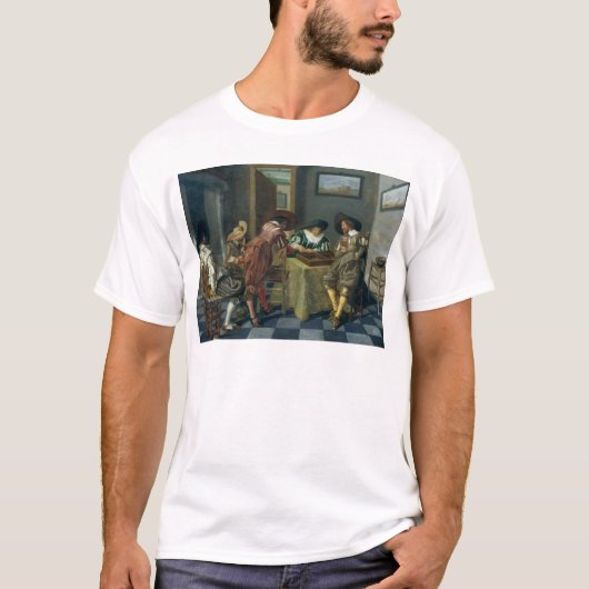 Het spel van Backgammon T-shirt (Voorkant)