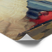 Het spel van Billiards, 19e eeuw Poster (Hoek)