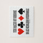 Het spel van de brug is een eindeloze strijd legpuzzel (Verticaal)