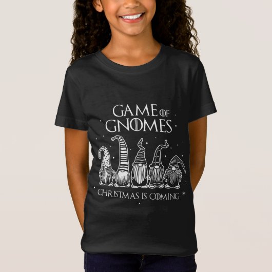 Het spel van de kerst van de gnomen komt uit de sc t-shirt (Voorkant)