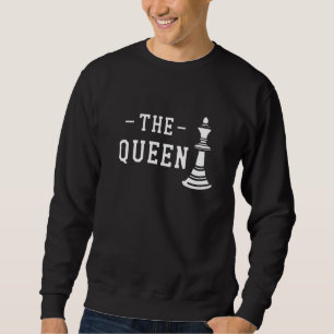 Het spel van de koningin Chess Piece Chess Enthusi Trui