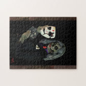 Het spel van de maskers – gothische puzzel (Horizontaal)