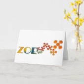 Het spel van de Naam - Zoe Kaart (Gele Bloem)