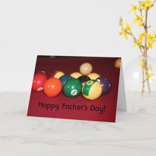 Het Spel van de pool Kaart (Gele Bloem)