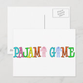 Het Spel van de pyjama Briefkaart (Voorkant / Achterkant)