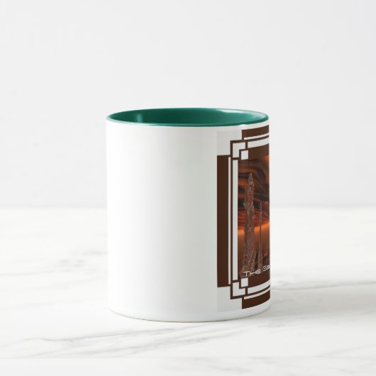 Het spel van de schaak mok (Midden)