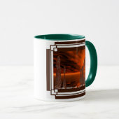 Het spel van de schaak mok (Voorkant rechts)