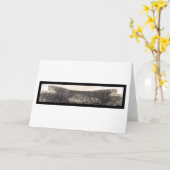 Het Spel van Harvard van Yale over Foto 1911 Kaart (Gele Bloem)