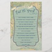 Het Spel van het Baby shower van het avontuur vind (Voorkant)