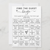 Het Spel van het baby shower vindt de Kaart van he (Voorkant)