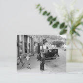 Het Spel van het kind in Wisconsin, de jaren '30 Briefkaart (Staand voorkant)