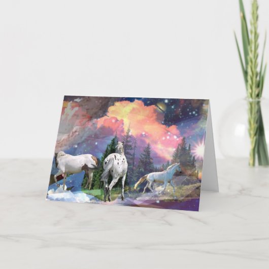 Het Spel van het paard Kaart (Voorkant)