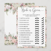 Het Spel van het vrijgezellenfeest wie kent de Paa Kaart (Voorkant / Achterkant)