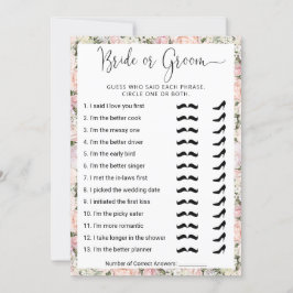 Het Spel van het vrijgezellenfeest wie kent de Paa Kaart