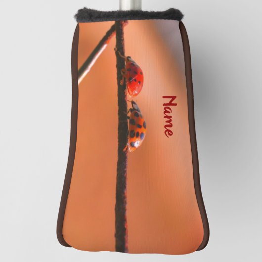 Het spel van Ladybugs volgt de Leider Gepersonalis Golfheadcover (Draai 90)